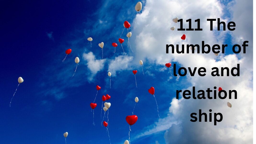 111 angel number meaning love
