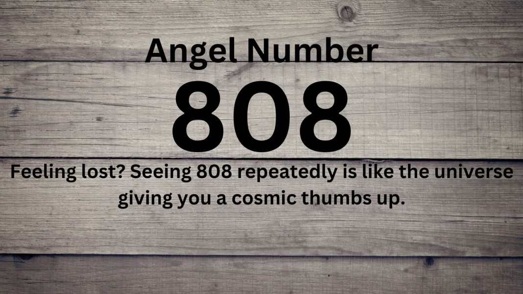 808 angel number